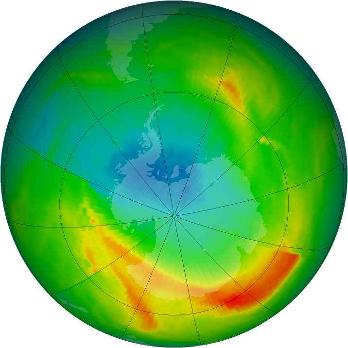 Ozone Map 1979-10-20